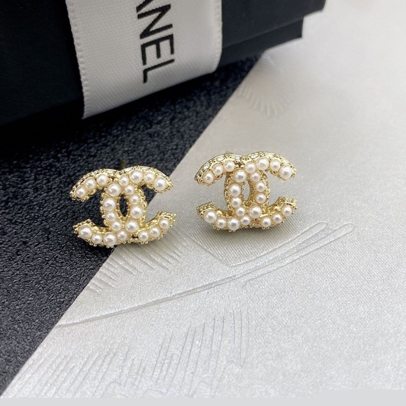 Ch*el earrings
